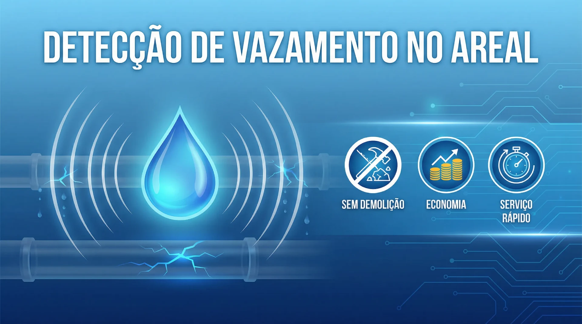 Detecção de Vazamento no Areal - Pelotas: Solução com Geofone
