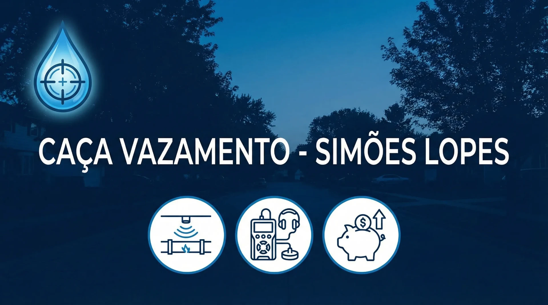 Caça Vazamento no Simões Lopes - Pelotas: Economia e Tecnologia