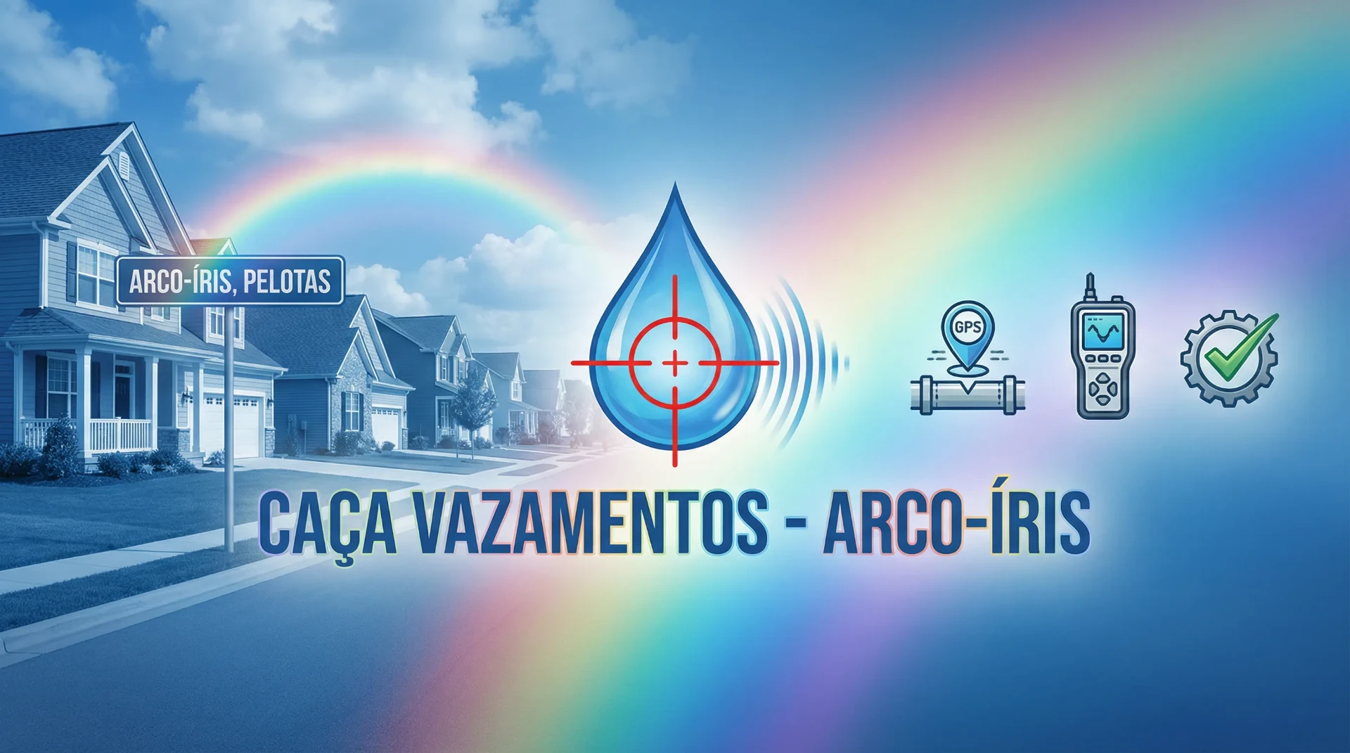 Caça Vazamentos no Arco-Íris - Pelotas: Solução Precisa com Geofone