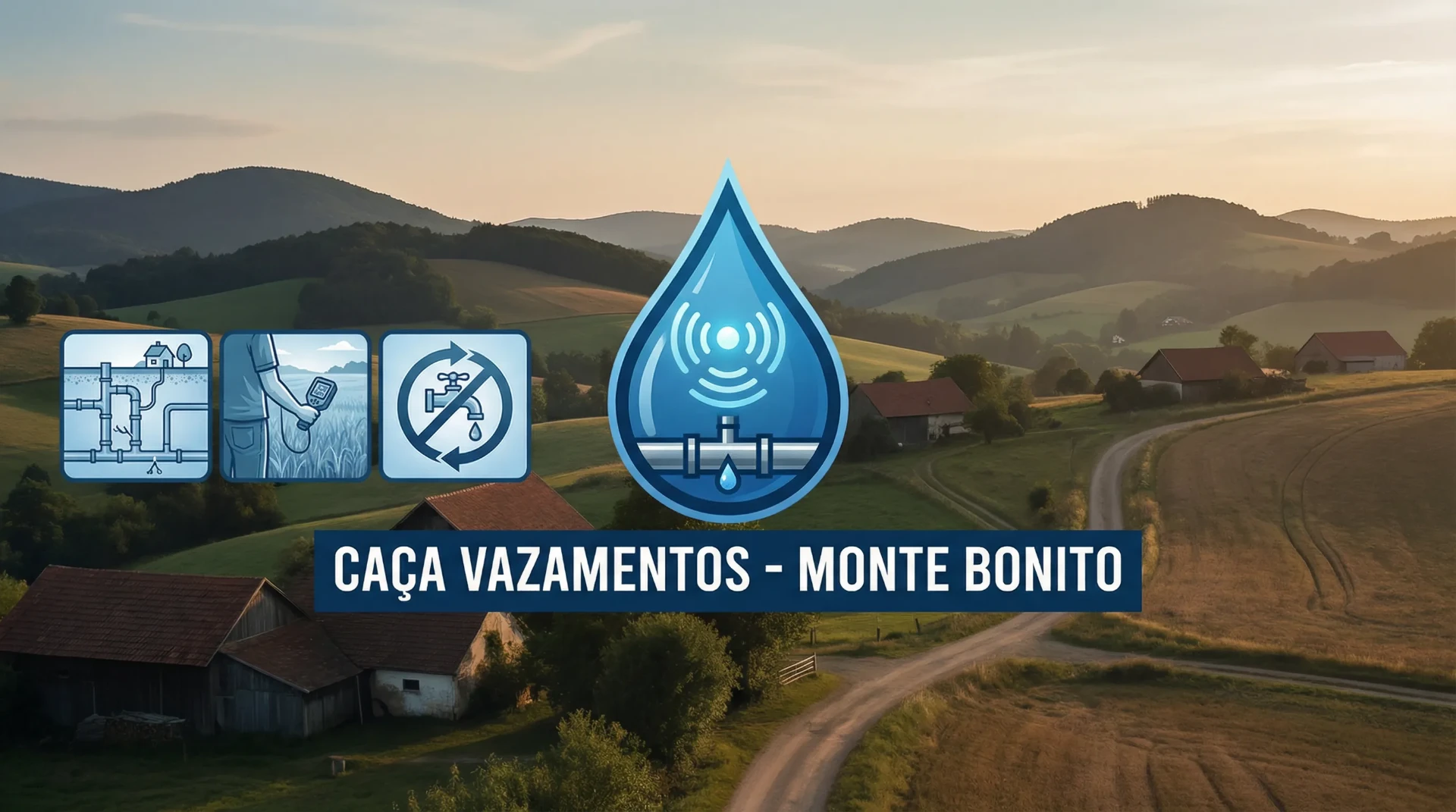 Caça Vazamentos em Monte Bonito - Pelotas: Solução para a Zona Rural