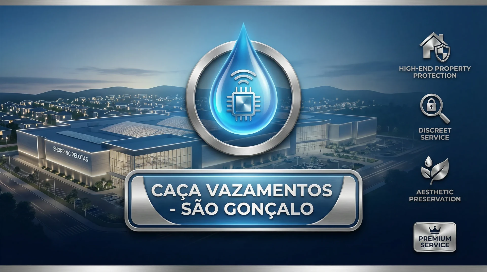 Caça Vazamentos no São Gonçalo - Pelotas: Modernidade e Eficiência